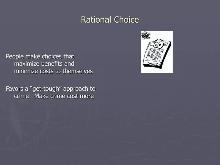 rational choice