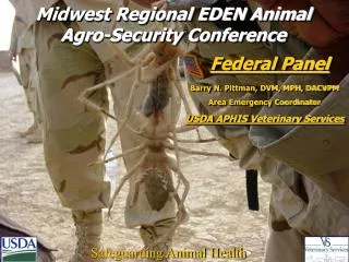 Midwest Regional EDEN Animal Agro-Security Conference