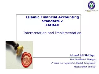 Islamic Financial Accounting Standard-2 IJARAH Interpretation and Implementation