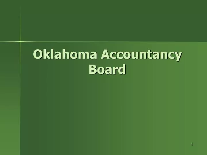 oklahoma accountancy board