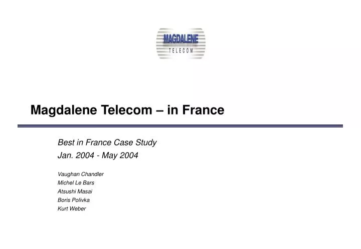 magdalene telecom in france