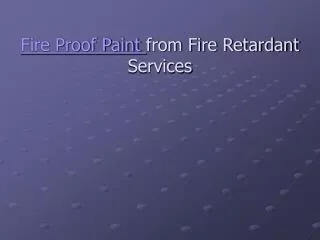 Fire retardant | fire doors