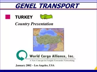 TURKEY Country Presentation