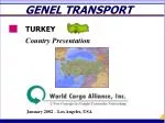 TURKEY Country Presentation - slide 1