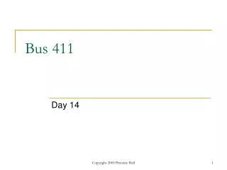 Bus 411