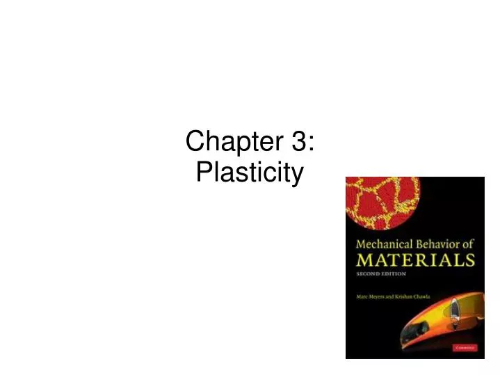 chapter 3 plasticity