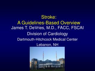 Stroke: A Guidelines-Based Overview