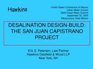 Eric S. Petersen, Law Partner Hawkins Delafield &amp; Wood LLP New York, NY