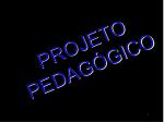 PROJETO PEDAGÓGICO