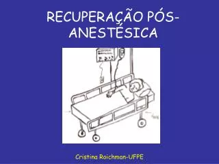 recupera o p s anest sica
