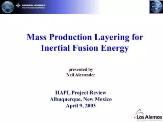 Mass Production Layering for Inertial Fusion Energy