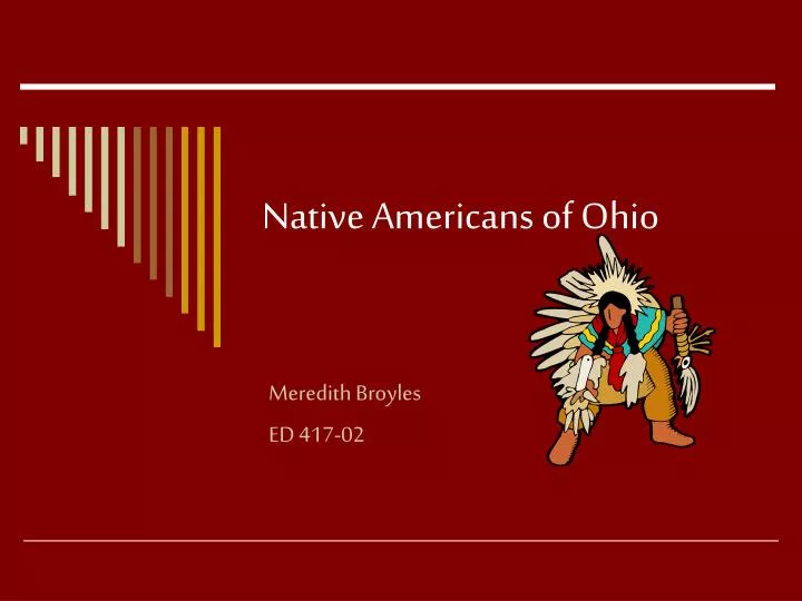 native americans of ohio