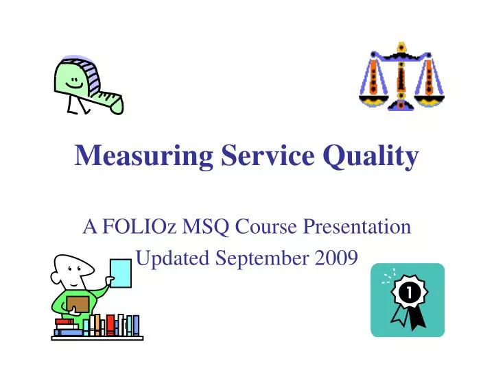 measuring service quality