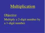 Multiplication - slide 1