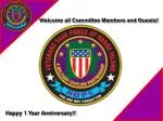 Welcome all Committee Members and Guests! - slide 1