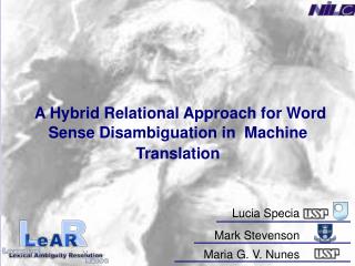 A Hybrid Relational Approach for Word Sense Disambiguation in Machine Translation