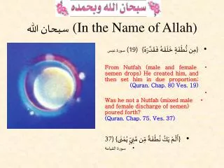 (In the Name of Allah) ????? ????