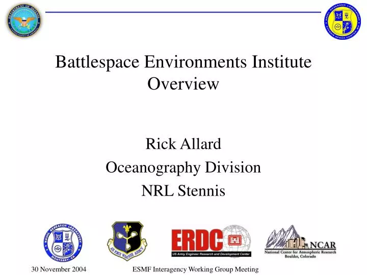 battlespace environments institute overview