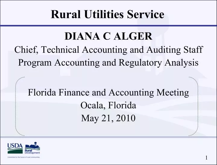 rural utilities service