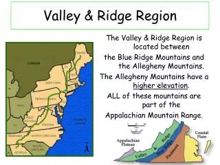 Valley &amp; Ridge Region