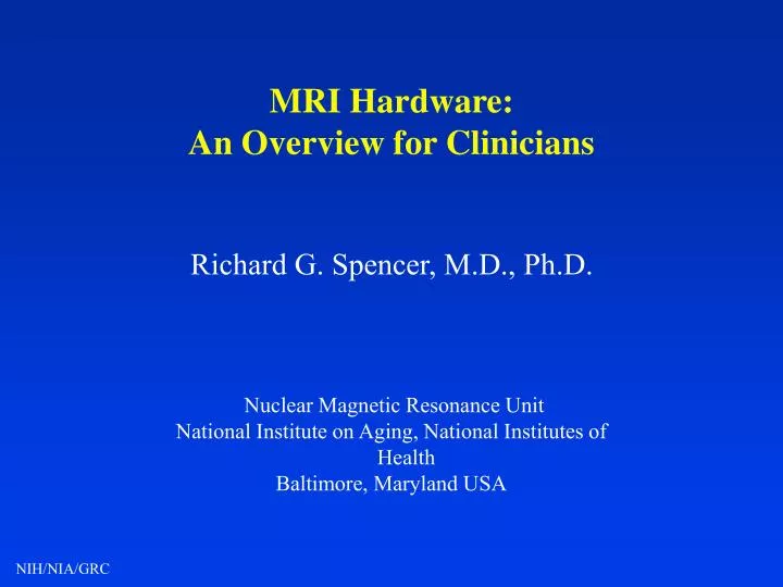 mri hardware an overview for clinicians