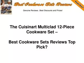 Cuisinart Multiclad 12-Piece Cookware Set