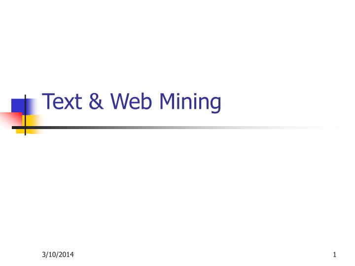 text web mining