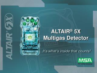 ALTAIR ® 5X Multigas Detector