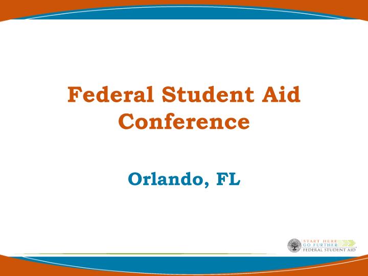 federal student aid conference