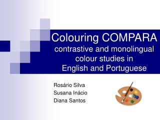Colouring COMPARA contrastive and monolingual colour studies in English and Portuguese