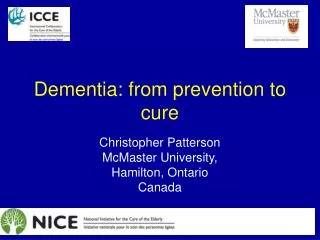 Dementia: from prevention to cure