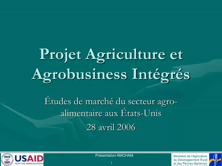 projet agriculture et agrobusiness int gr s