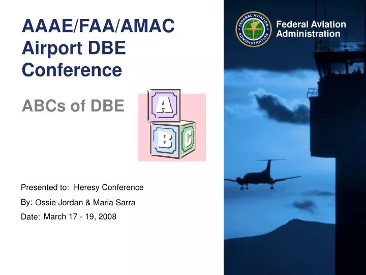 aaae faa amac airport dbe conference