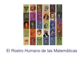 El Rostro Humano de las Matemáticas