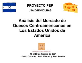 Análisis del Mercado de Quesos Centroamericanos en Los Estados Unidos de America