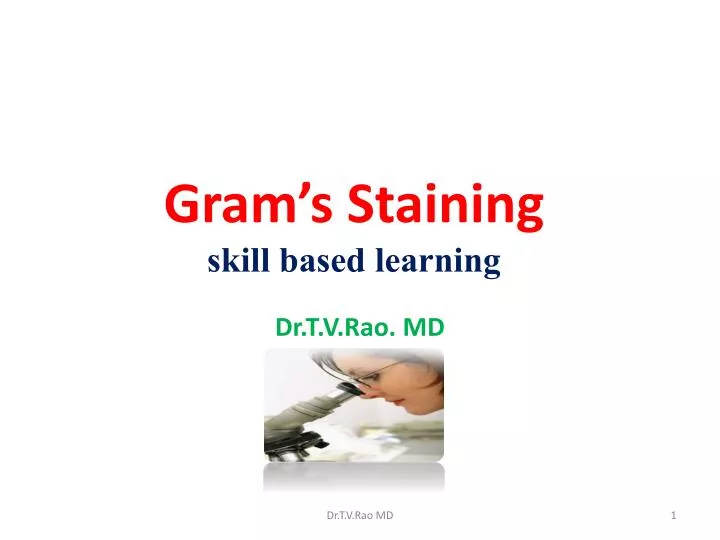 gram s staining skill based learning