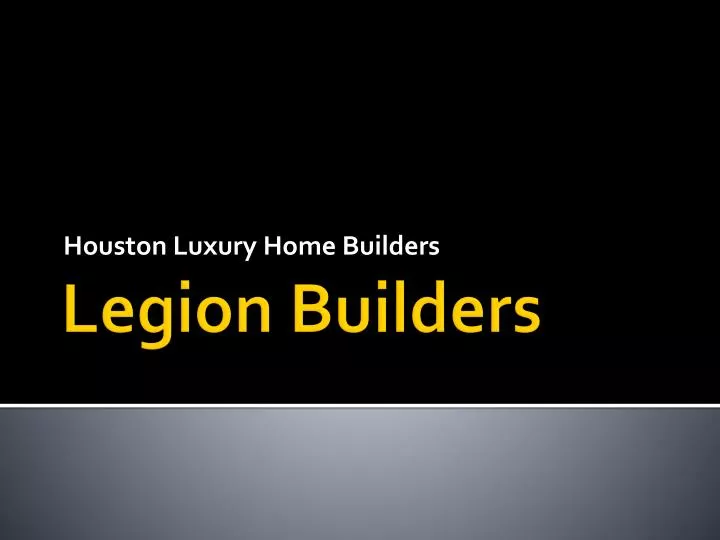 houston luxury home builders