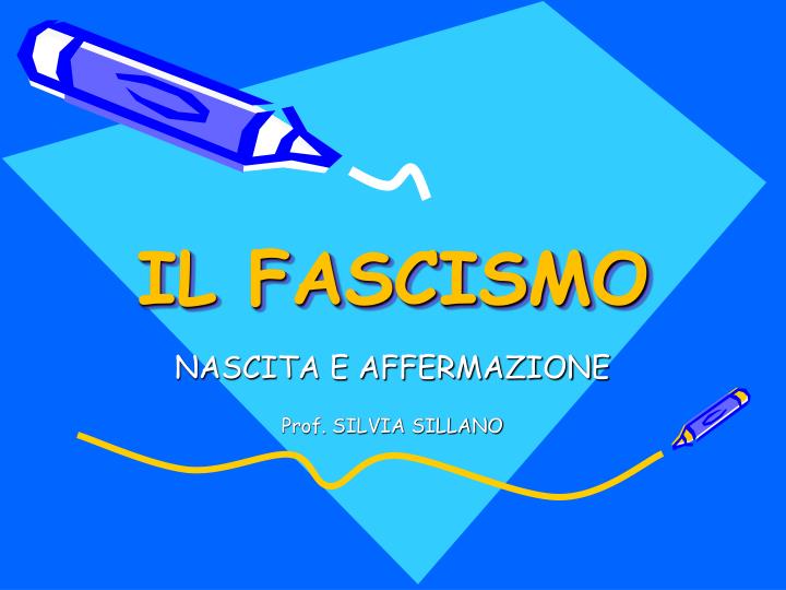 il fascismo