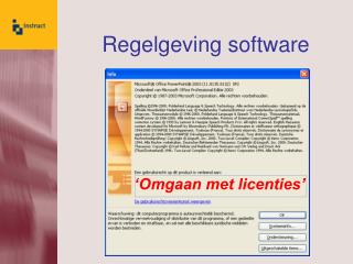 Regelgeving software