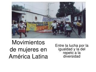 Movimientos de mujeres en América Latina