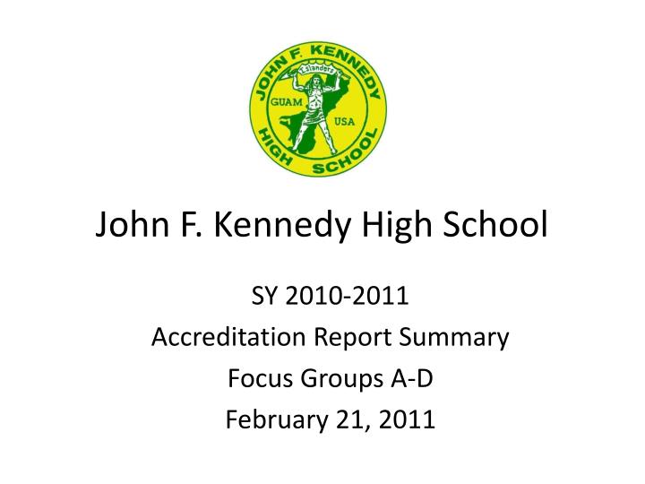 john f kennedy high school
