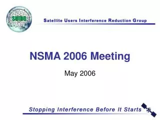 NSMA 2006 Meeting