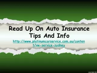 Read Up On Auto Insurance Tips And Info
