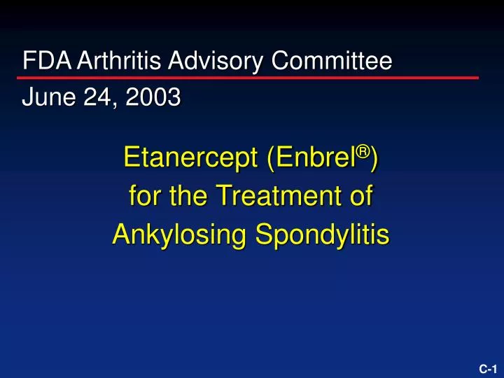 etanercept enbrel for the treatment of ankylosing spondylitis