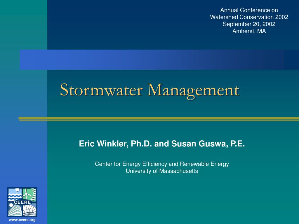 PPT - Stormwater Management PowerPoint Presentation, free download - ID ...