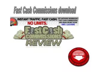 Fast Cash Commissions download