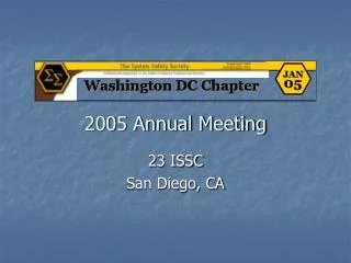 2005 Annual Meeting