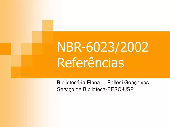 nbr 6023 2002 refer ncias