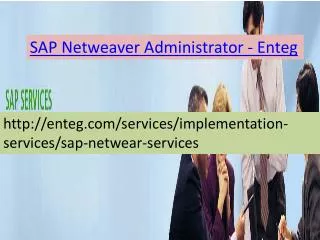 Enteg SAP Netweaver Administrator
