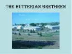 The Hutterian Brethren - slide 1